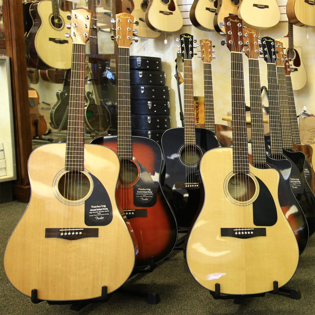 Photo: Acoustic Guitars.