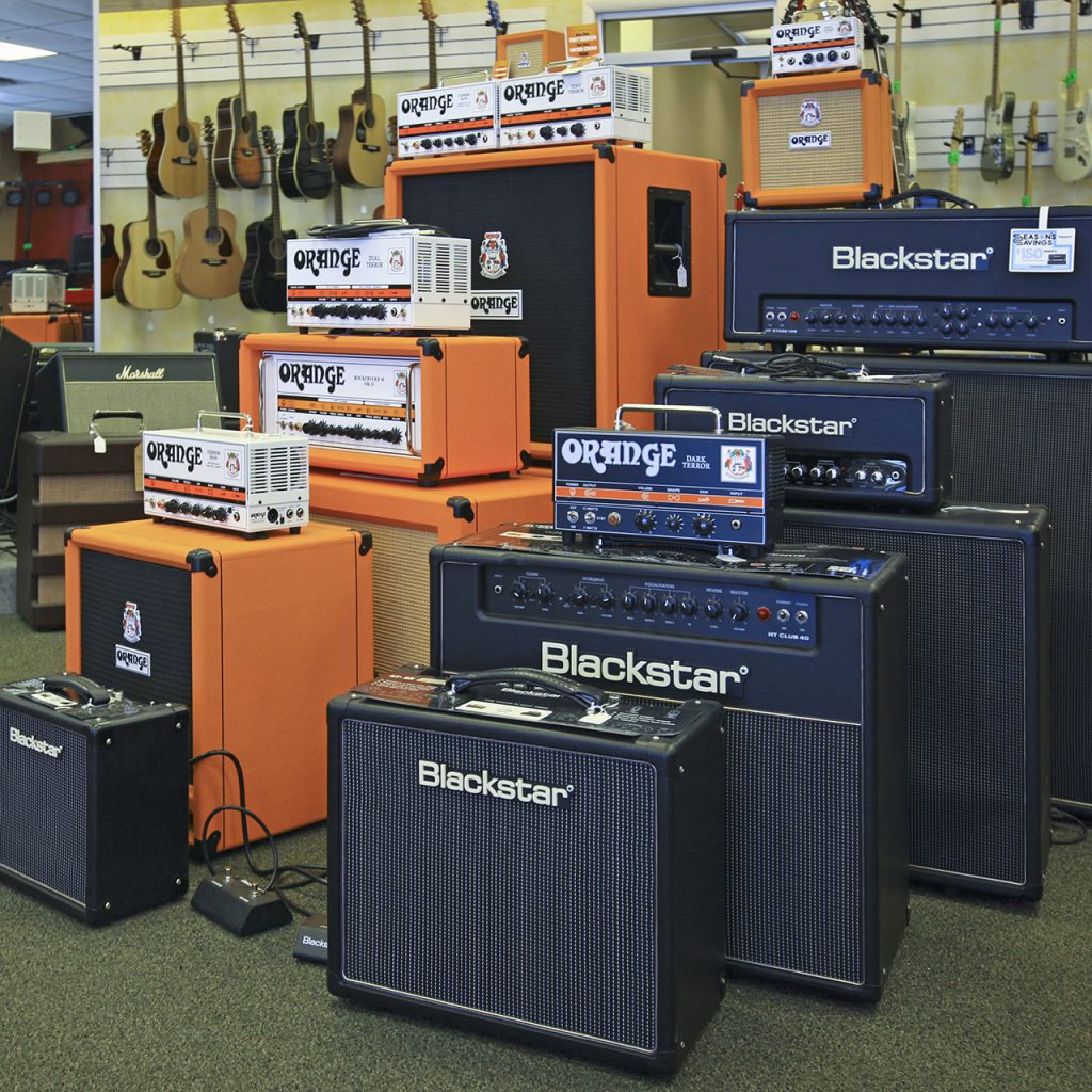 Photo: Amplifiers.